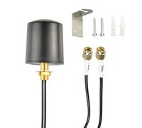 Antenna Esterna 4G 5G MIMO Omnidirezionale 600-6000 MHz 5 dBi con 5m Cavo Coassiale LOW LOSS e Connettori Dual-SMA, per Fibra Mobile, Router 4G/5G, WiFi, IoT, Casa e Ufficio