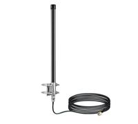 Antenna esterna in fibra di vetro 10dBi impermeabile 4G LTE 5G Wide-Band con cavo da 5 m per Verizon AT&T T-Mobile Home Internet Gateway Router modem wireless, Eifagur