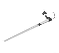Antenna esterna per auto, 12 V, LED, per montaggio sul tetto, accessorio decorativo per la maggior parte dei veicoli, camion fuoristrada, SUV, elettrolitica, finitura argentata, facile installazione