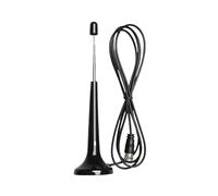 Antenna FM For Interni, Amplificatore Di Segnale Digitale DVB-T2 ISDB Ad Alto Guadagno Da 15 DBi, 72-868 MHz For TV E Radio Copertura più ampia(Inch F Male)