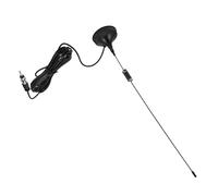 Antenna FM per CD con base magnetica in plastica nera | Per stereo e dispositivi domestici, alta sensibilità e guadagno elevato, resistente alle intemperie, installazione semplice