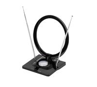 Antenna Full HD da interno con design ad anello, filtro LTE, cavo da 2 m