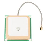 Antenna GPS attiva Patch interno in ceramica con spina SMA - Frequenza centrale 1575,42 MHz - Guadagno 28 dB per la ricezione del segnale satellitare GPS - Modulo 25 x 25 x 8 mm -