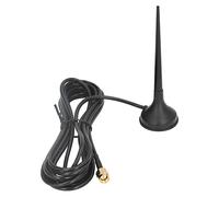 Antenna GSM 5dbi Guadagno Verticale Polarizzazione Omnidirezionale Impermeabile SMA Maschio Testa con Base Magnetica per Router di Rete Wireless da 700 a 2700 MHz