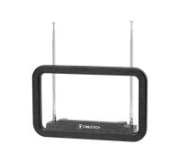 Antenna interna Cabletech DVB-T2 TV DAB+ FM con filtro LTE attivo per interni