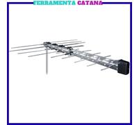 Antenna Logaritmica Tv Uhf Vhf Digitale Terrestre Esterna Filtro Lte 32 Elementi