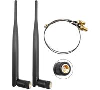 Antenna LoRa da 915 MHz per interni, guadagno 3dBi Omni SMA maschio + cavo IPX, 2 pezzi