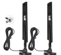Antenna magnetica esterna 4G/5G, bobina caricata da 10 dBi con connettori SMA e TS9, compatibile con AT&T Nighthawk, Verizon Jetpack, Cradlepoint, MoFi, Digi, Sierra