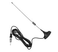 Antenna magnetica per lettore CD con base in plastica nera | Per impianti stereo domestici, installazione rapida, resistente alle intemperie, migliora la qualità audio