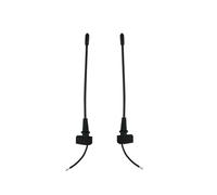 Antenna microfono adattata compatibile con Sennheiser G1/G2/G3 SK2000 sistema microfonico wireless trasmettitore ricevitore riparazione di ricambio(2 pieces)