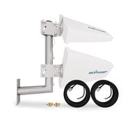 Antenna MIMO 4G/5G ad alto guadagno 698-3800MHz Kit antenna universale migliora la connettività wireless per amplificatori di segnale, router e modem (ATK04)