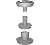 Antenna Mount for AR Wing 900 Crossfire/R9M - RC Aircraft Foldable Design