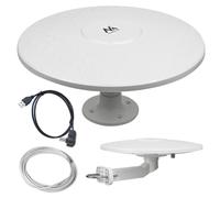 Antenna multidirezionale DVB-T/T2 attivo colore bianco Maclean MCTV-947