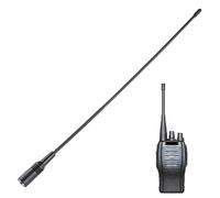 Antenna Nagoya, Flessibile Band SMA Maschio, 144/430mhz | Antenna morbida con asta telescopica band | Antenna portatile a frusta morbida da 15,4 pollici, antenna walkie-talkie per walkie-tal