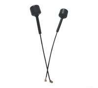 Antenna nera ad alte prestazioni compatibile con Dji O4 Plus per Dji O4 Air Unit Pro per una migliore connettività e alimentazione video stabile in robusto alloggiamento in ABS set di due