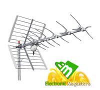 ANTENNA OFFEL 21-368B UHF DVB-T2 CON FILTRO 5G 21-48 31 ELEMENTI 5G BIANCA
