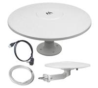 Antenna multidirezionale DVB-T/T2 attivo colore bianco Maclean MCTV-947