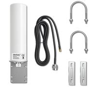 Antenna omnidirezionale doppia Qoltec 4G LTE | 30dBi | Interno/esterno