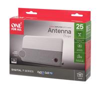 One For All Design Line 360° DVB-T2 1080p Gewebe Antenne white 5G antenna televisiva Interno