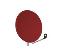 ANTENNA PARABOLA ACCIAIO 85cm ROSSA