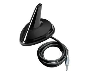 ANTENNA PER AUTO AM/FM UNIVERSALE DA TETTO PINNA SQUALO SOSTITUZIONE STELO NERA