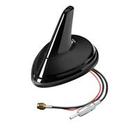 ANTENNA PER AUTO AMPLIFICATA AM FM GPS UNIVERSALE DA TETTO PINNA SQUALO STELO