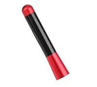 Antenna per Auto da 3 Pollici, Antenna Sostitutiva per Auto da 3 Pollici, Antenna per Antenna Corta in Fibra di Carbonio per la Modifica Universale Dell'auto (Rosso)