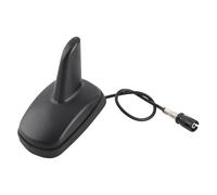 Antenna per auto HaloVerde a pinna di squalo, nera, stile sportivo, per tetto, compatibile con Seat Selections dal 2000 al 2007.