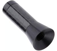 Antenna per Auto in Fibra di Carbonio Nero, Universale per Auto, Mini Corta Antenne Autoradio da 3,5cm per la Rimozione di Elettricità Statica, Miglioramento del Segnale AM/FM