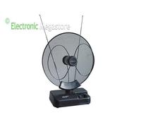 ANTENNA PER DIGITALE TERRESTRE AMPLIFICATA PORTATILE DVB-T UHF VHF 36DB