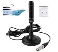 Antenna per Smart TV, amplificatore di segnale digitale ad alta definizione per interni, ricezione a lungo raggio, antenna TV facile da installare per l'intrattenimento domestico, audio chiaro