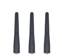 Antenna per walkie talkie UHF 400-470 MHz, 3 pezzi, 9 cm, per Motorola EP450, HT1250, HT750, CP040, CP185, CP200, PR400, SP10, SP21