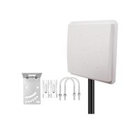 Antenna Piatta RFID 915MHZ con Supporto In Metallo, Impermeabile, Guadagno Elevato, 9dBi, IoT, Frequenza Ultra Elevata, Direzionale N Femmina