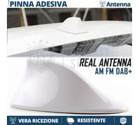 Antenna PINNA DI SQUALO Bianca PER BMW Serie 3, 5 G20 G30 G31 AM-FM-DAB+