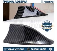 Antenna PINNA DI SQUALO Carbonio PER BMW Serie 3, 5 E21 E30 E36 E12 AM-FM-DAB+