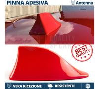 Antenna PINNA DI SQUALO Rossa PER HONDA JAZZ, FR-V Vera Ricezione Radio AM-FM-DA
