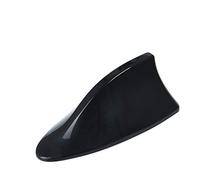 Antenna Pinna Squalo, Pinna Antenna Auto, Antenna di Ricezione del Segnale Radio FM/AM a Forma di Pinna di Squalo Autoadesiva Impermeabile Universale (Nera)