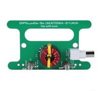 Antenna portatile 9:1 Balun Software Defined Radio a onda corta per banda da 40 m a 10 m, compatta con connettore BNC, per KX-2, KX-3 e IC-703, ideale per SOTA e Outdoor (A)