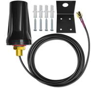 57042 Antenna Nera SMA 50W 600-2700MHz 50Ω 3 metri 7dBi -40-85°C QOLTEC