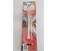 Antenna Radio AM/FM da Tetto per Auto in Alluminio Cromato 16cm Universale