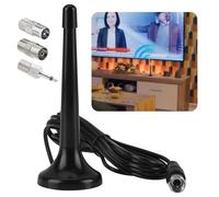 Antenna Radio DVB FM Telescopica con Base Magnetica, Cavo 3 metri per Digitale Terrestre, Universale per DTMB/ATSC/DVB-T2/DMB-T/ISDB-T,Ricambio di Qualità