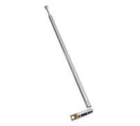 Antenna Radio FM Di Ricambio Da 60 Cm, TV Portatile A 6 Sezioni, Telescopica Girevole For Copertura più ampia