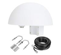 Antenna satellitare ISA190 ANTENA MARINA AUTORIA ATTENALE FISSATA PER IRIDIUM 9500 9505 9505A 9555 9575 Materiale ABS durevole 5m Cavo a destra Circolare Polarizzata