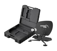 Antenna Satellitare Mobile Prima Satmex 3 Grigio Portatile Completa Automatica