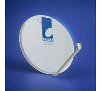 ANTENNA SATELLITARE PARABOLA + LNB GALAXY 100CM IN ACCIAIO SEGNALE IN 4K SKY