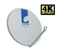 ANTENNA SATELLITARE PARABOLA + LNB GALAXY 100CM IN ACCIAIO SEGNALE IN 4K SKY