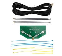 Antenna stereo a V a dipolo dissipazione del calore ad alta efficienza, 100% nuovissima Accettore per interni Antenna telescopica per radio domestica