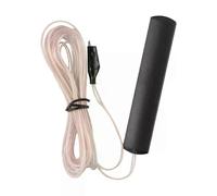 Antenna stereo FM con guadagno di 5 dB e filo in rame puro per un segnale potenziato.