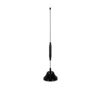 TechniSat DIGIFLEX TT5 - Antenna ad Asta DVB-T/Dab+/UKW con Amplificatore Integrato (Filtro Te, Base Magnetica, Amplificatore da 26 Db), Colore: Nero
