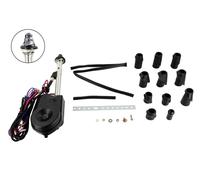 Antenna telescopica automatica parafango/pilastro cromato AM/FM